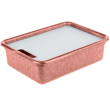 Bộ khay sâu và thớt HS Inc. HS1050C Prep n Serve màu ớt paprika 44 x 32 cm