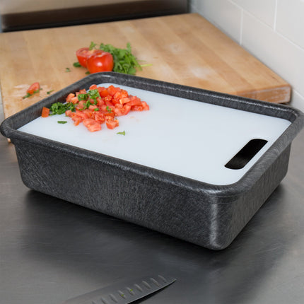 Thớt nhựa polyethylene HS Inc. HS1051 Prep n Serve 40 x 27 x 0,6 cm