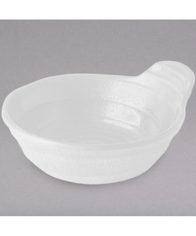 Chén nước chấm tròn melamine trắng Elite Global Solutions Zen JWT55 177 ml - Thùng 6 cái