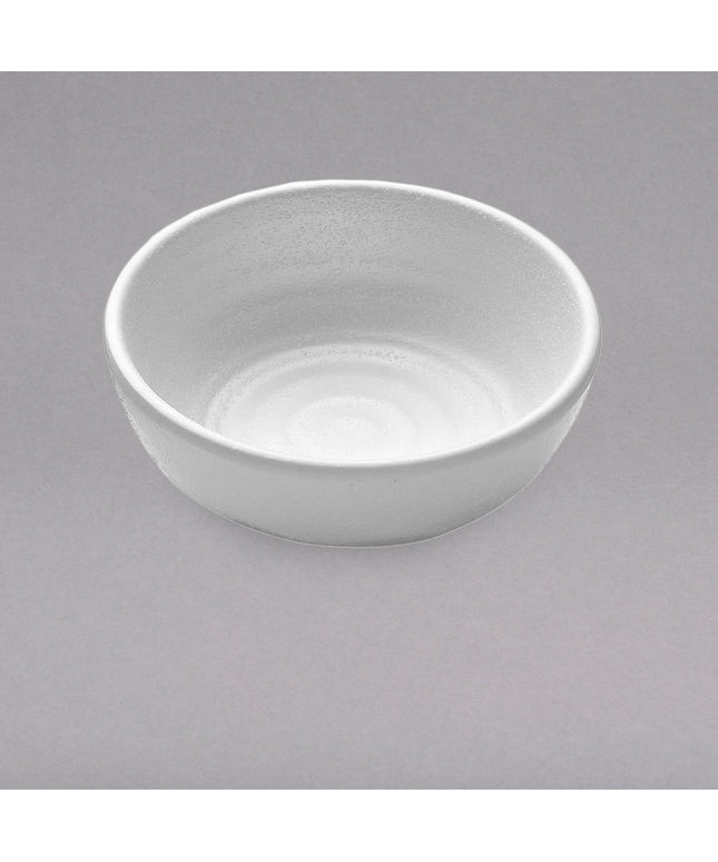 Chén sốt tròn melamine trắng Elite Global Solutions Zen JWT56 118 ml - Thùng 6 cái
