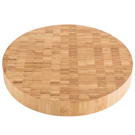 Thớt tre tròn cắt và phục vụ American Metalcraft B12 30 x 3,8 cm