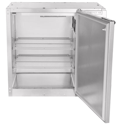 Tủ mát quầy bar cửa kín inox Beverage-Air BB36HC-1-S 91 cm