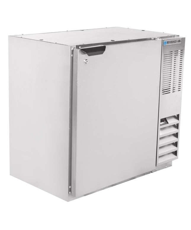 Tủ mát quầy bar cửa kín inox Beverage-Air BB36HC-1-S 91 cm