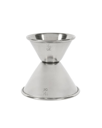 Ly Đong Đôi Browne 1291 22 ml & 44 ml Thép Không Gỉ Bóng