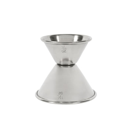Ly Đong Đôi Browne 1291 22 ml & 44 ml Thép Không Gỉ Bóng