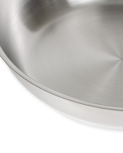 Chảo Rán Browne 5724050 Thép Không Gỉ 24.1 cm Tay Cầm Kim Loại