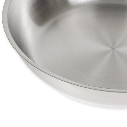 Chảo Rán Browne 5724050 Thép Không Gỉ 24.1 cm Tay Cầm Kim Loại