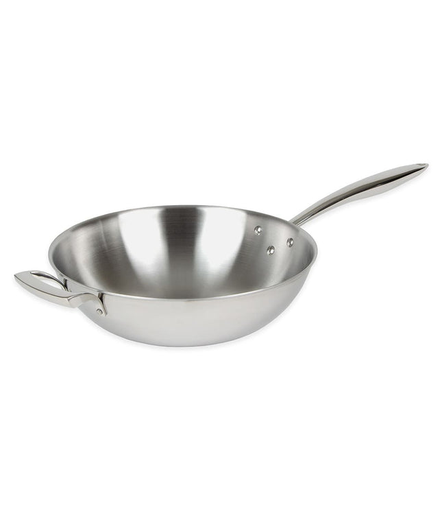 Chảo Xào Browne 5724095 30.5 cm Thép Không Gỉ/Nhôm - Sử Dụng Bếp Từ Tay Cầm Mát