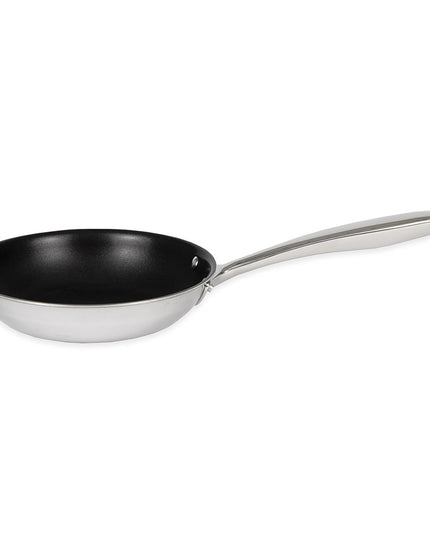 Chảo Rán Thép Chống Dính Browne 5724096 20.3 cm Tay Cầm Kim Loại