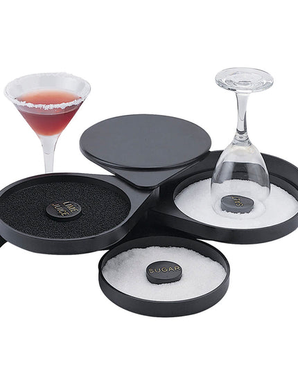 Dụng Cụ Tẩm Viền Ly 3 Tầng Browne 574834 Khay Xoay Đen