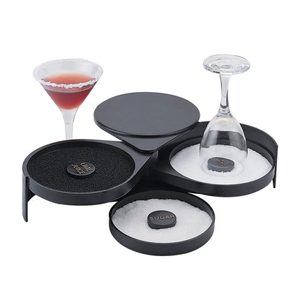 Dụng Cụ Tẩm Viền Ly 3 Tầng Browne 574834 Khay Xoay Đen