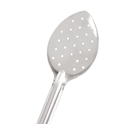 Thìa Phục Vụ Có Lỗ Browne 572352 38.1 cm Thép Không Gỉ Tay Cầm Nhựa