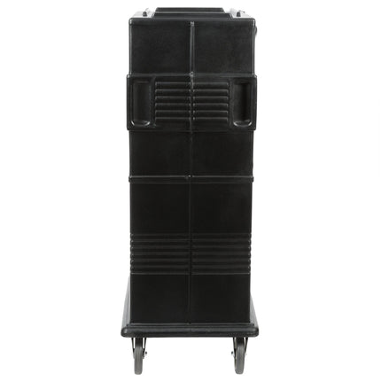 Thùng giữ nhiệt thực phẩm Cambro UPCH800110 Ultra Camcart® đen điện Hot thực phẩm tủ giữ nóng in Fahrenheit - 110V