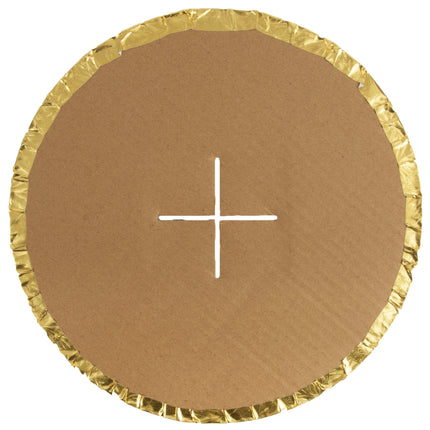 Kệ trưng bày cupcake 3 tầng dùng một lần màu vàng gold Enjay CS-GOLD - Thùng 6 cái