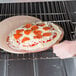 Xẻng pizza nhôm ép tự nhiên tròn American Metalcraft 30 cm cán 13 cm MP1217