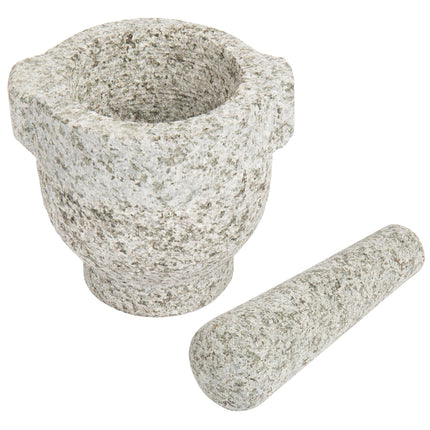 Bộ cối và chày đá granite Fox Run 7,6 cm