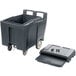 Thùng đá di động Cambro ICS125LB191 SlidingLid xám granite - Sức chứa 57 kg