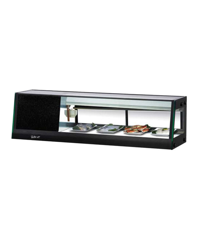 Tủ trưng bày sushi làm lạnh kính thẳng Turbo Air SAS-50L-N 127 cm - máy nén bên trái