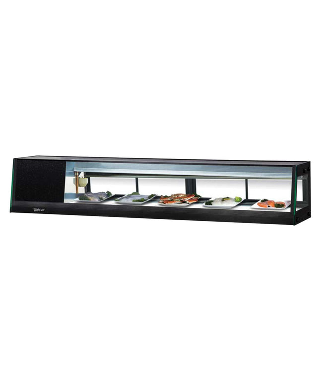 Tủ mát trưng bày sushi kính thẳng Turbo Air SAS-70L-N 181 cm - Máy nén bên trái