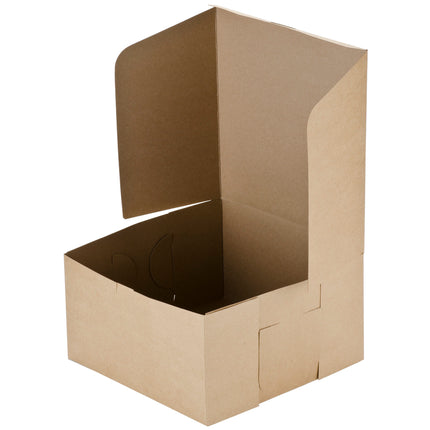 Hộp bánh kem / bánh ngọt giấy kraft 25 x 25 x 13 cm - Gói 10 cái