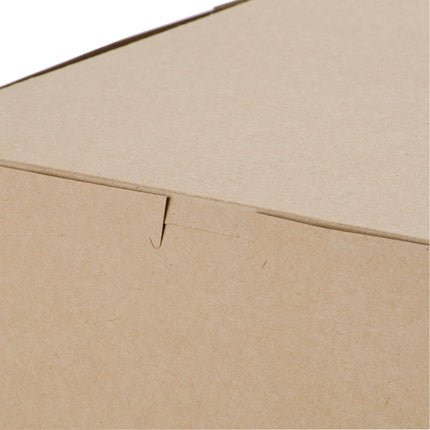 Hộp bánh kem / bánh ngọt giấy kraft 25 x 25 x 13 cm - Gói 10 cái