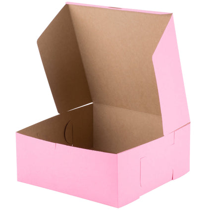 Hộp bánh 30,5 cm x 30,5 cm x 12,7 cm hồng bánh / Bakery hộp - Thùng 10 cái