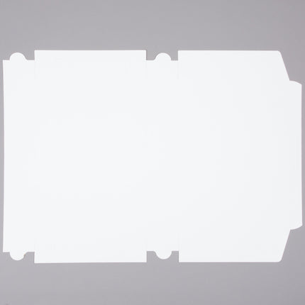 Hộp bánh kem cỡ nửa tấm tùy chỉnh màu trắng 48 x 36 x 11 cm - Gói 10 cái