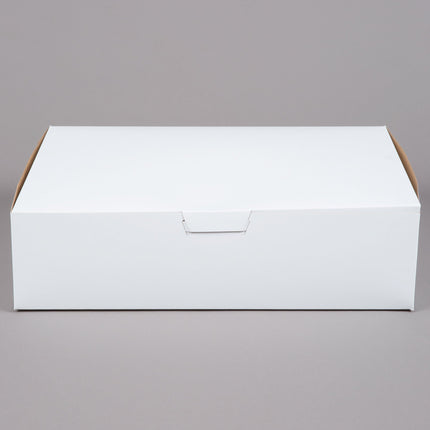Hộp bánh nửa sheet trắng có thể in tùy chỉnh 48 x 36 x 13 cm - Gói 10 cái