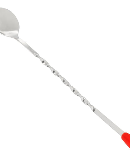 Thìa Bar American Metalcraft 511K 28 cm Núm Đỏ Thép Không Gỉ