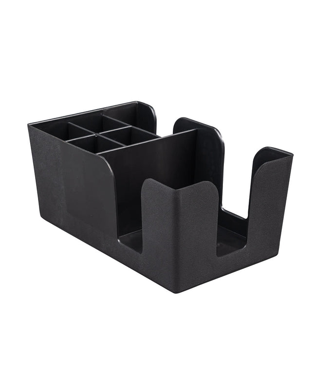 Hộp Tổ Chức Quầy Bar Nhựa American Metalcraft BAR6 6 Ngăn, Đen