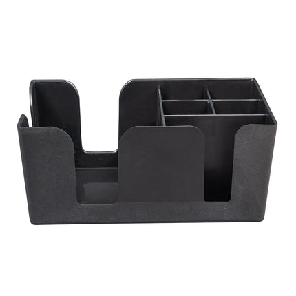 Hộp Tổ Chức Quầy Bar Nhựa American Metalcraft BAR6 6 Ngăn, Đen