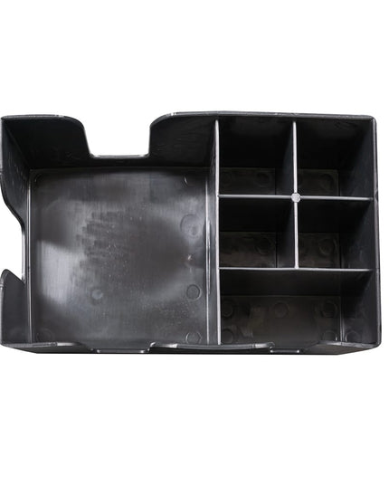 Hộp Tổ Chức Quầy Bar Nhựa American Metalcraft BAR6 6 Ngăn, Đen