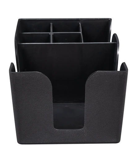 Hộp Tổ Chức Quầy Bar Nhựa American Metalcraft BAR6 6 Ngăn, Đen