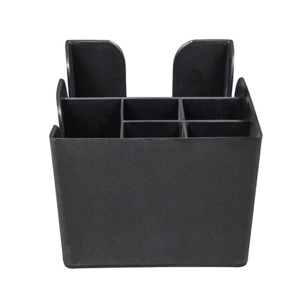 Hộp Tổ Chức Quầy Bar Nhựa American Metalcraft BAR6 6 Ngăn, Đen