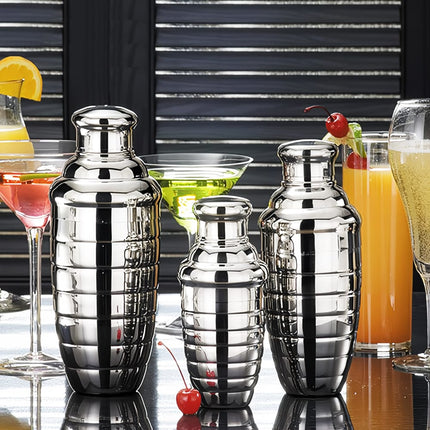 Bộ Bình Lắc Cocktail Thép Không Gỉ American Metalcraft BHS124 710 ml