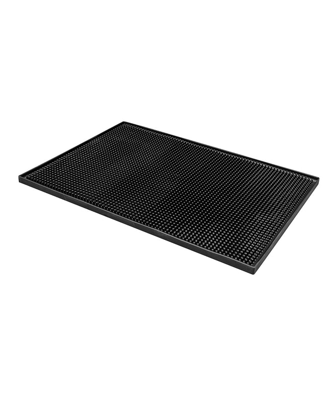 Thảm Quầy Bar Chữ Nhật American Metalcraft BLACKBM1218 45.7 x 30.5 cm Cao Su Đen