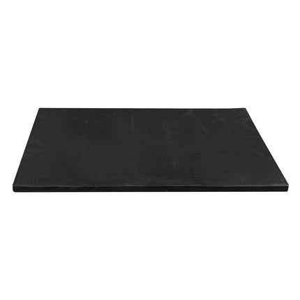 Thảm Quầy Bar Chữ Nhật American Metalcraft BLACKBM1218 45.7 x 30.5 cm Cao Su Đen