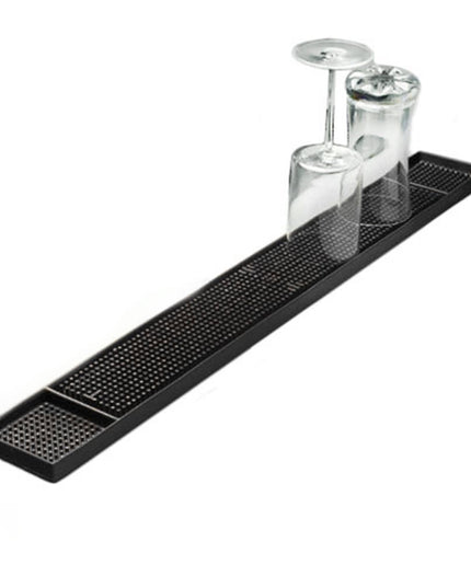 Thảm Quầy Bar Chữ Nhật American Metalcraft BLM24 68.6 x 8.3 cm Cao Su Đen