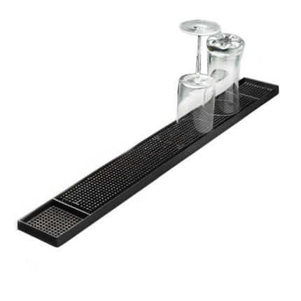 Thảm Quầy Bar Chữ Nhật American Metalcraft BLM24 68.6 x 8.3 cm Cao Su Đen