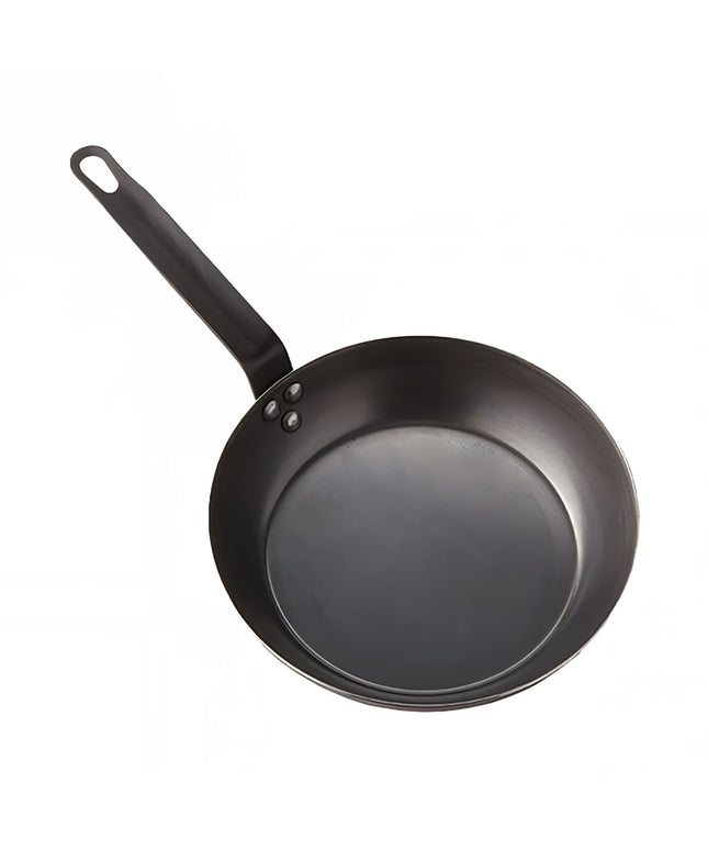Chảo Rán Thép Carbon American Metalcraft BSFP11 27.9 cm Tay Cầm Kim Loại Màu Đen