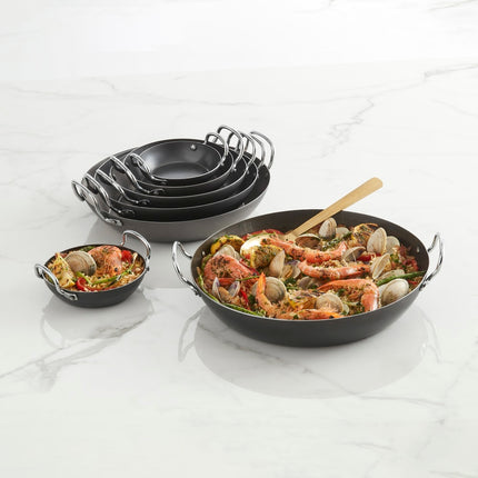 Chảo Paella Thép Đen American Metalcraft BSPP12 36 cm