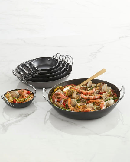 Chảo Paella Thép Đen American Metalcraft BSPP4 15.2 cm