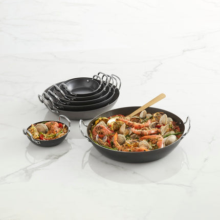 Chảo Paella Thép Đen American Metalcraft BSPP4 15.2 cm