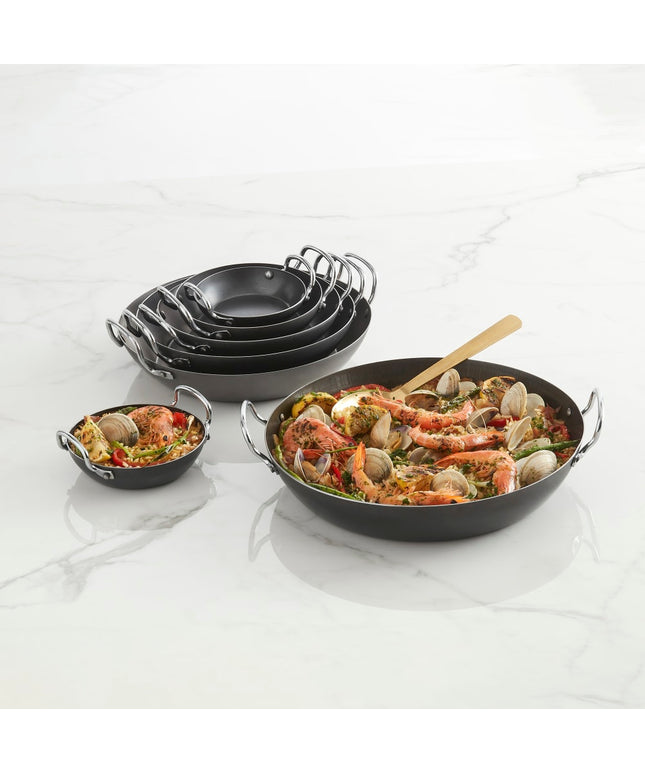 Chảo Paella Thép Đen American Metalcraft BSPP5 17.1 cm