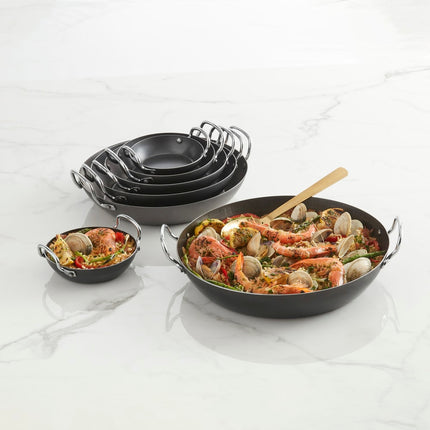 Chảo Paella Thép Đen American Metalcraft BSPP5 17.1 cm