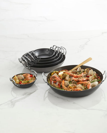 Chảo Paella Thép Đen American Metalcraft BSPP6 19.7 cm