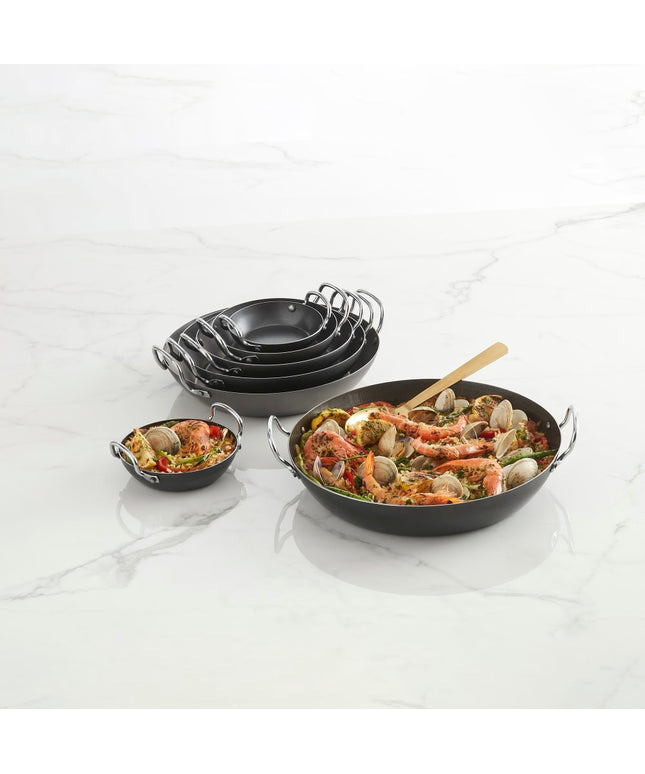 Chảo Paella Thép Đen American Metalcraft BSPP6 19.7 cm