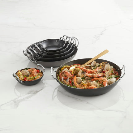Chảo Paella American Metalcraft BSPP8 24.1 cm Thép Đen