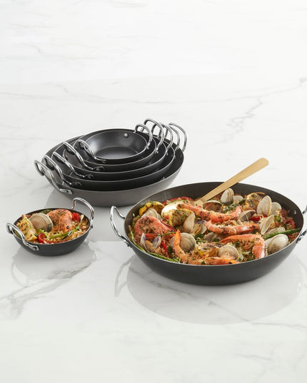 Chảo Paella Thép Đen American Metalcraft BSPP9 27.9 cm