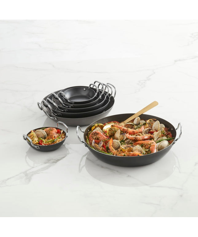 Chảo Paella Thép Đen American Metalcraft BSPP9 27.9 cm